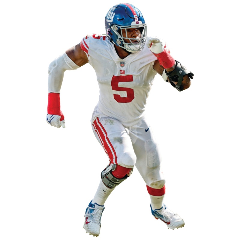 Kayvon Thibodeaux – RealBig Collection – Official NFL – New York Giants – Reusable Vinyl Wall Decals