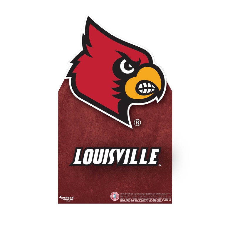 Louisville Cardinals – Mini Stand Out – Official NCAA – Cardstock Cutout