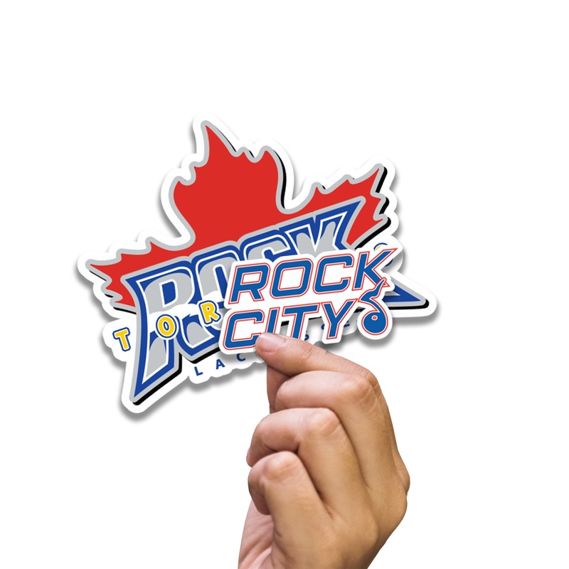 Toronto Rock: Logo Minis – Officially Licensed NLL Removable Adhesive Decal