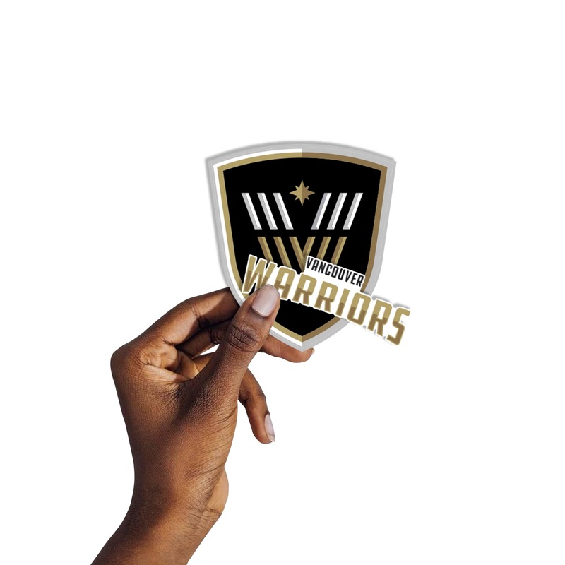 Vancouver Warriors: Logo Minis – Officially Licensed NLL Removable Adhesive Decal