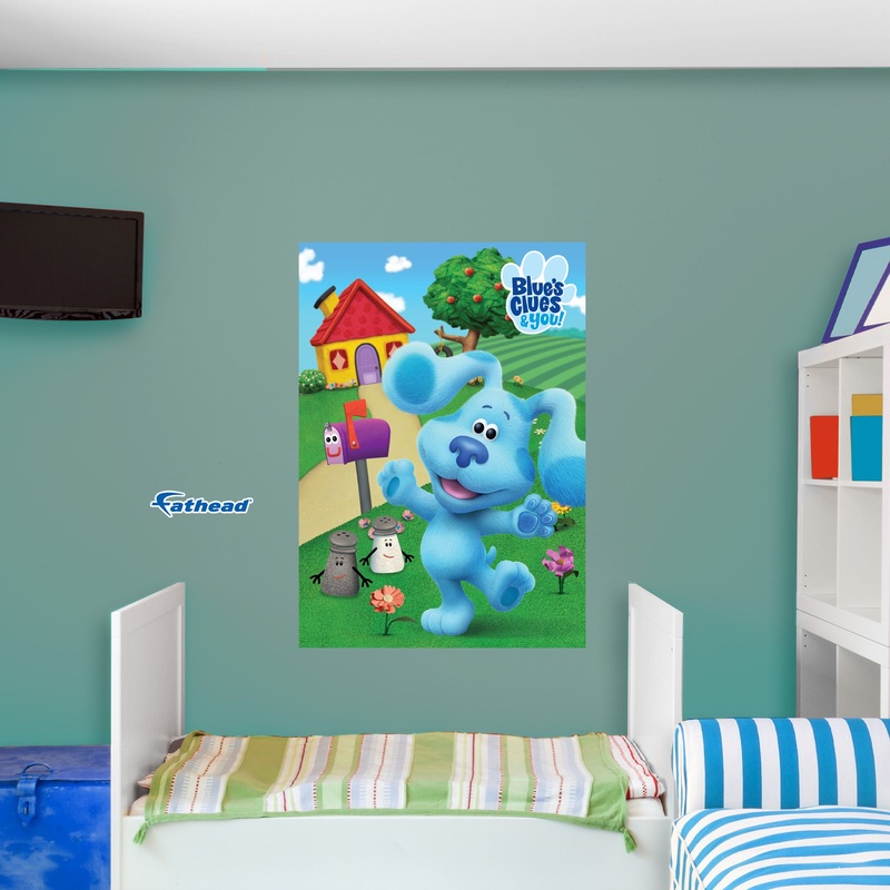Blue’s Clues – Peel & Stick Poster – Official Nickelodeon – Reusable Vinyl Wall Decal #2