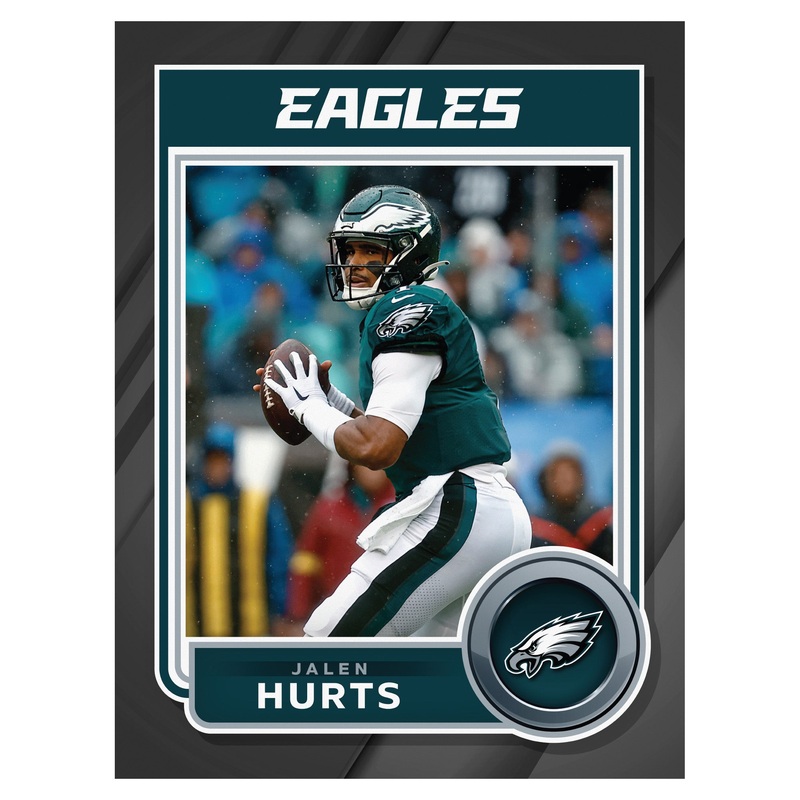 Jalen Hurts – Peel & Stick Poster – Official NFL – Philadelphia Eagles – Reusable Vinyl Wall Decal