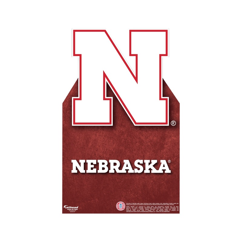 Nebraska Cornhuskers – Mini Stand Out – Official NCAA – Cardstock Cutout