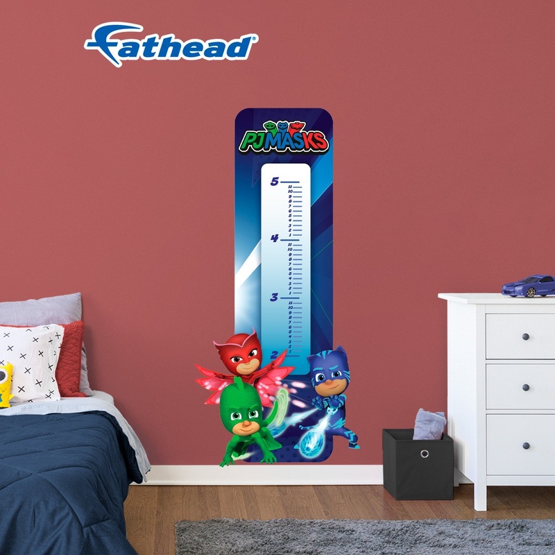 PJ Masks – Growth Chart – Official Hasbro – PJ Masks – Reusable Vinyl Wall Decal #1