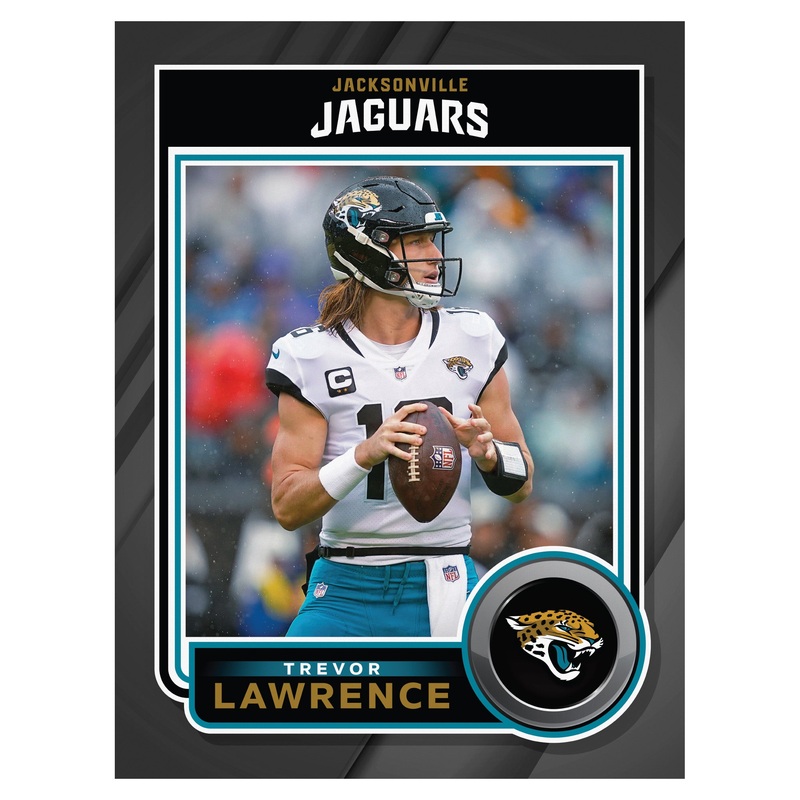 Trevor Lawrence – Peel & Stick Poster – Official NFL – Jacksonville Jaguars – Reusable Vinyl Wall Decal