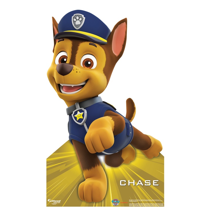 Chase – Life-Size Stand Out – Official Nickelodeon – Paw Patrol – Foam Core Cutout