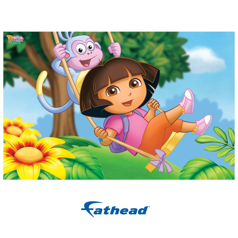 Dora the Explorer – Peel & Stick Poster – Official Nickelodeon – Reusable Vinyl Wall Decal #2