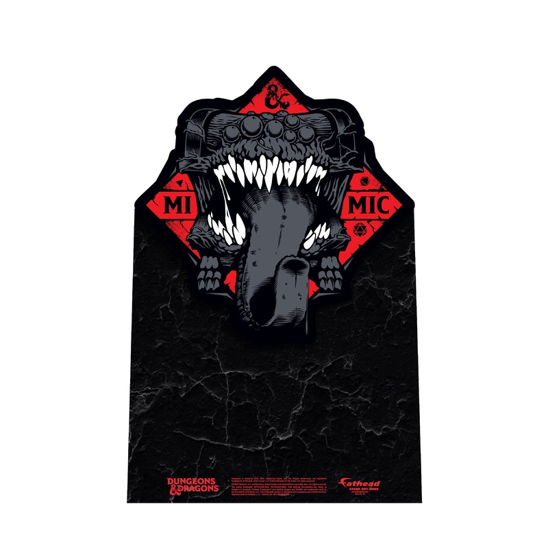 Mimic Monster – Dungeons & Dragons – Mini Stand Out – Official Hasbro – Cardstock Cutout