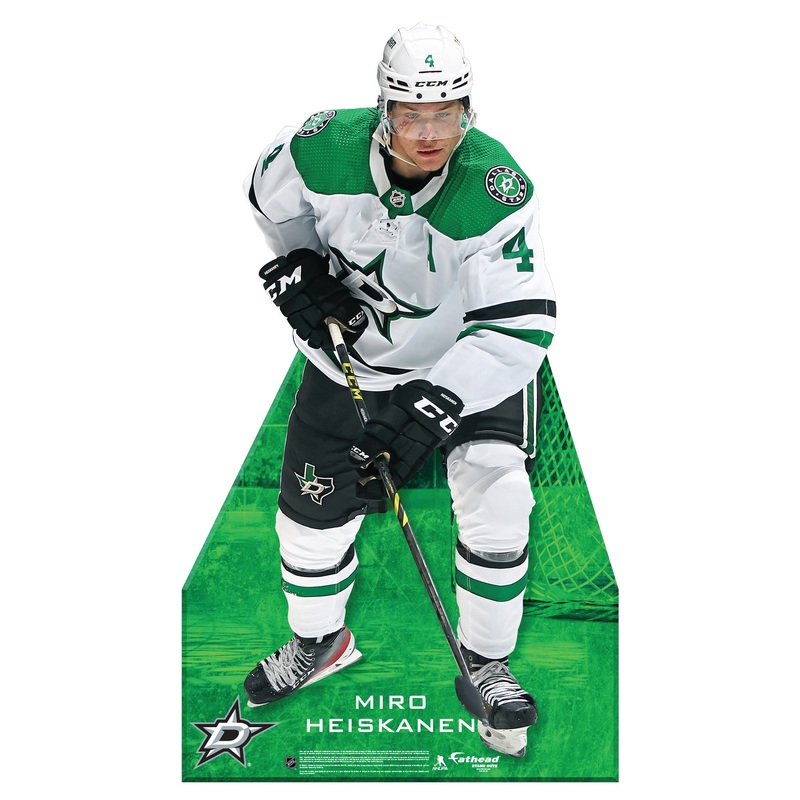 Miro Heiskanen – Life-Size Stand Out – Official NHL – Dallas Stars – Foam Core Cutout