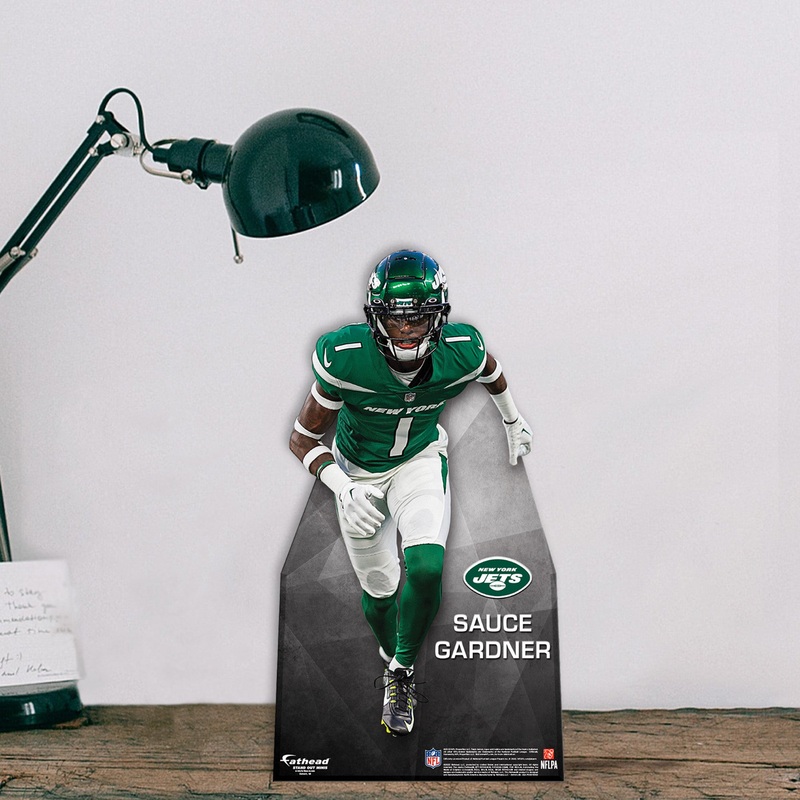 Sauce Gardner – Mini Stand Out – Official NFL – New York Jets – Cardstock Cutout