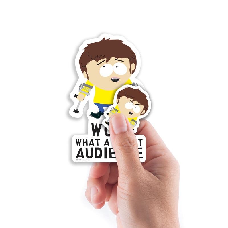 South Park – 5 Quote Minis (Mixed Sizes) – Official Paramount – Jimmy – Reusable Vinyl Decals