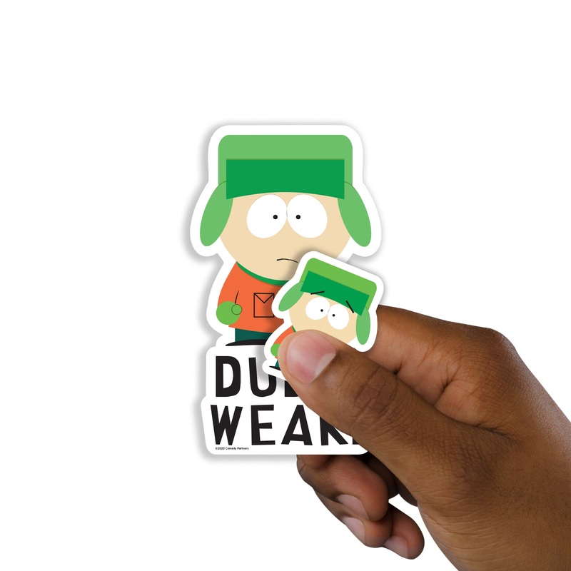 South Park – 5 Quote Minis (Mixed Sizes) – Official Paramount – Kyle – Reusable Vinyl Decals