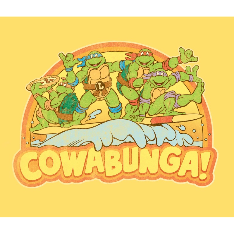 Teenage Mutant Ninja Turtles – Cowabunga – Peel & Stick Poster – Official Nickelodeon – Reusable Vinyl Wall Decal