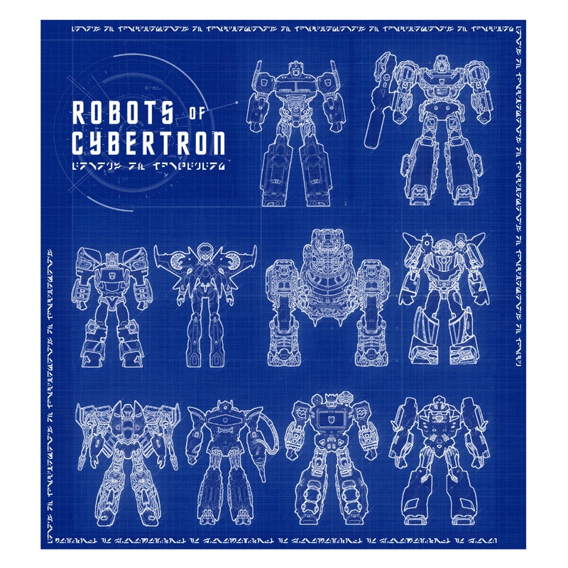 Transformers Robots of Cybertron – Peel & Stick Poster – Official Hasbro – Reusable Vinyl Wall Decal
