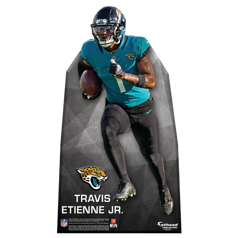 Travis Etienne Jr. – Mini Stand Out – Official NFL – Jacksonville Jaguars – Cardstock Cutout
