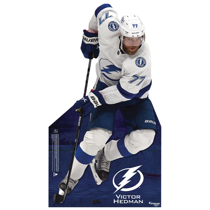 Victor Hedman – Life-Size Stand Out – Official NHL – Tampa Bay Lightning – Foam Core Cutout