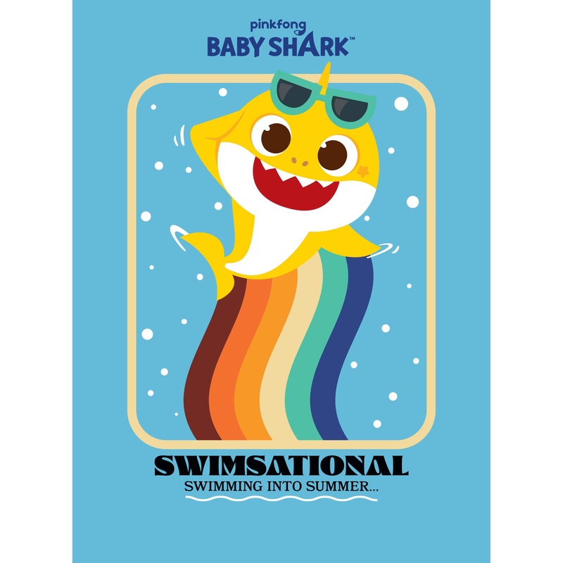 Baby Shark – Peel & Stick Poster – Official Nickelodeon – Reusable Vinyl Wall Decal #6