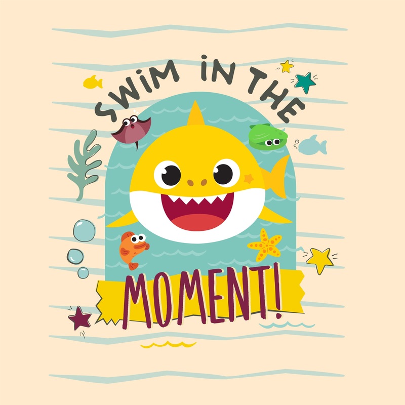 Baby Shark – Peel & Stick Poster – Official Nickelodeon – Reusable Vinyl Wall Decal #8