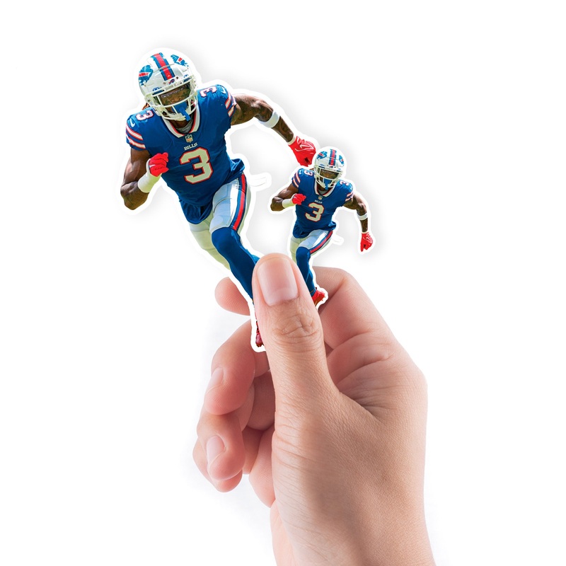 Damar Hamlin – 5 Minis (Mixed Sizes) – Official NFL – Buffalo Bills – Reusable Vinyl Decals
