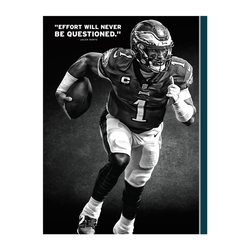 Jalen Hurts – Inspirational – Peel & Stick Poster – Official NFL – Philadelphia Eagles – Reusable Vinyl Wall Decal #1
