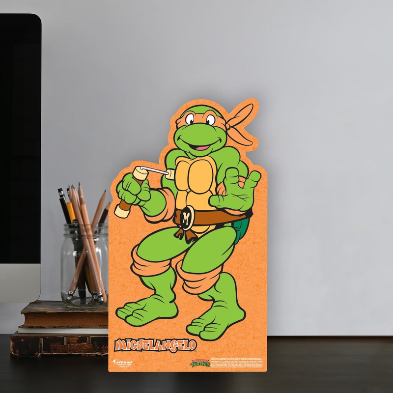 Michelangelo – Teenage Mutant Ninja Turtles – Mini Stand Out – Official Nickelodeon – Cardstock Cutout
