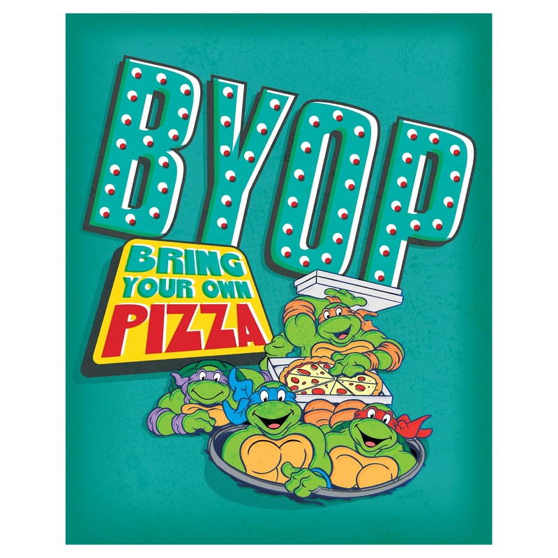 Teenage Mutant Ninja Turtles – Peel & Stick Poster – Official Nickelodeon – Reusable Vinyl Wall Decal