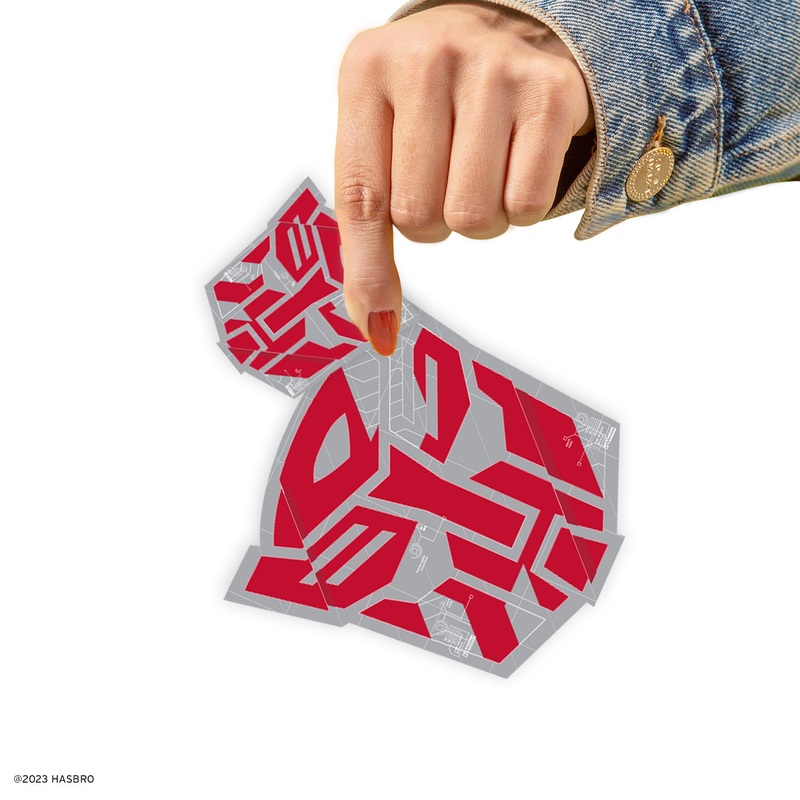 Transformers – 5 Icon Minis (Mixed Sizes) – Official Hasbro – Autobots – Reusable Vinyl Decals