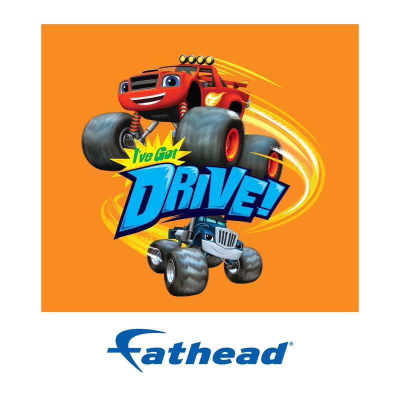 Blaze and the Monster Machines – I’ve Got Drive – Peel & Stick Poster – Official Nickelodeon – Reusable Vinyl Wall Decal