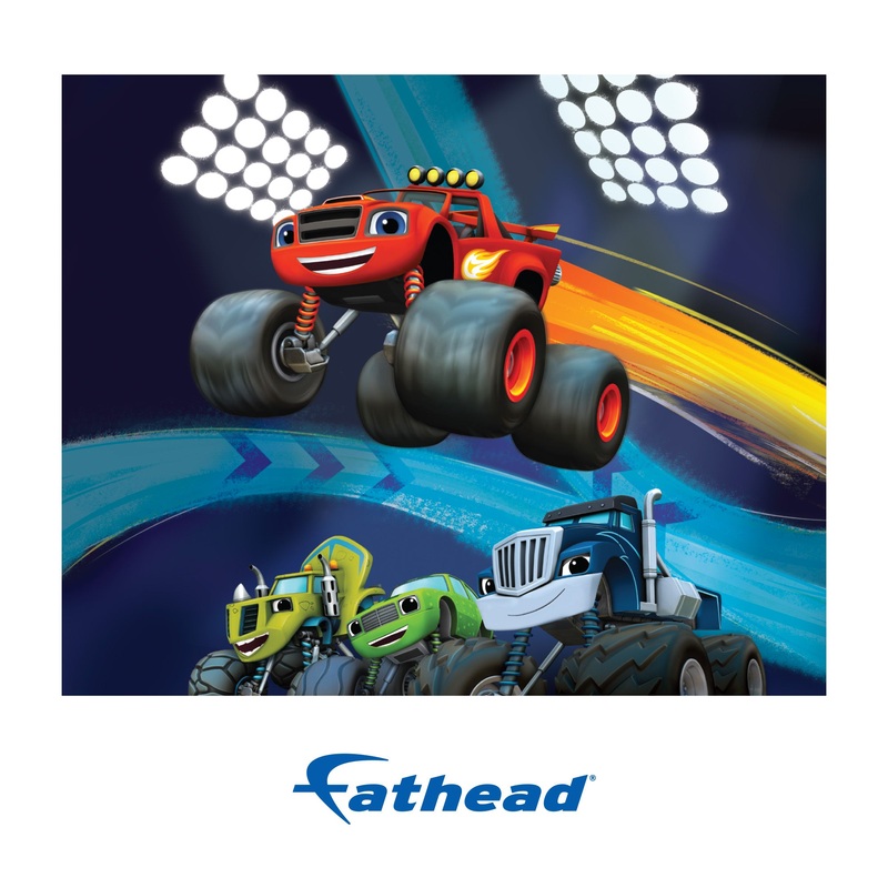 Blaze and the Monster Machines – Peel & Stick Poster – Official Nickelodeon – Reusable Vinyl Wall Decal #1