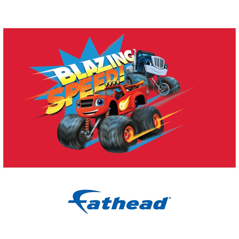 Blaze and the Monster Machines – Peel & Stick Poster – Official Nickelodeon – Reusable Vinyl Wall Decal #2