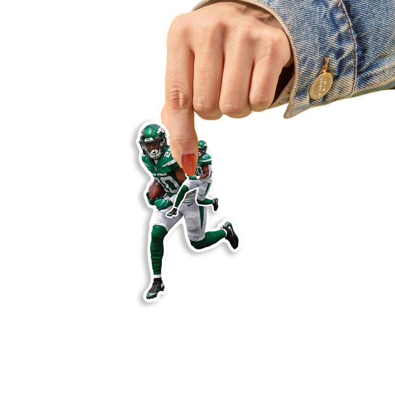 Breece Hall – 5 Minis (Mixed Sizes) – Official NFL – New York Jets – Reusable Vinyl Decals