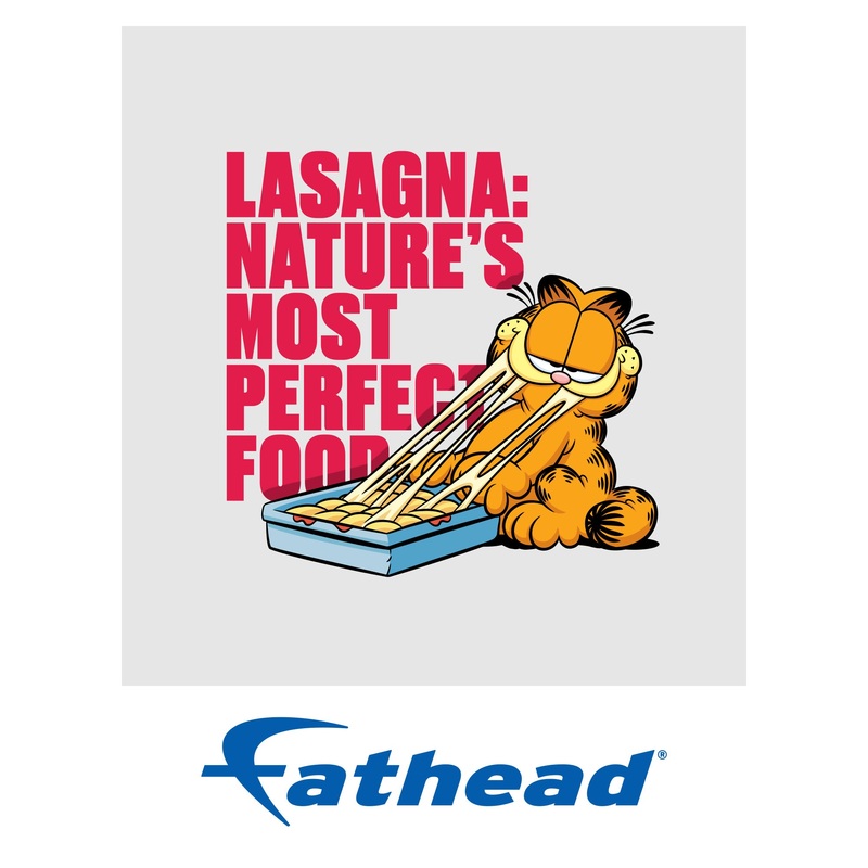 Garfield – Peel & Stick Poster – Official Nickelodeon – Reusable Vinyl Wall Decal #1