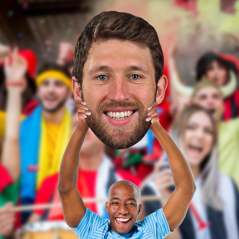 Jaccob Slavin – Big Head – Official NHLPA – Carolina Hurricanes – Foam Core Cutout