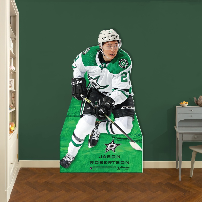Jason Robertson – Life-Size Stand Out – Official NHL – Dallas Stars – Foam Core Cutout