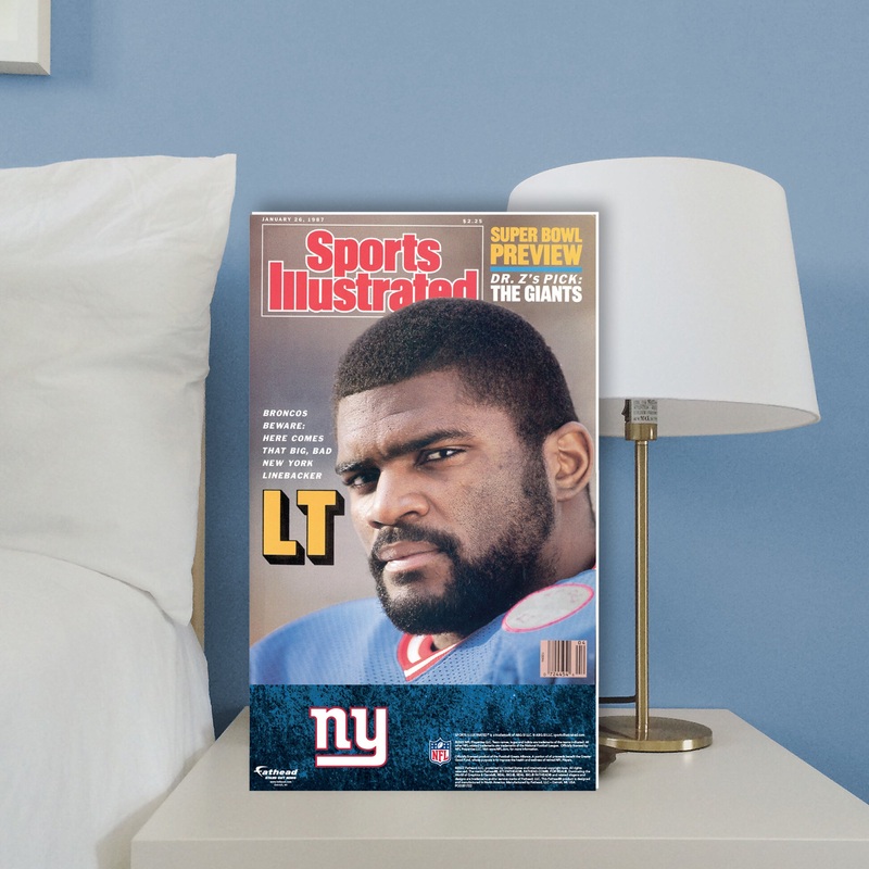 Lawrence Taylor – January 1987 Sports Illustrated Cover – Mini Stand Out – Official NFL – New York Giants – Cardstock Cutout