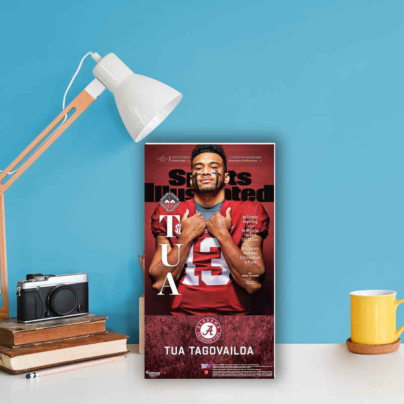 Tua Tagovailoa – December 2018 Sports Illustrated Cover – Mini Stand Out – Official NCAA – Alabama Crimson Tide – Cardstock Cutout