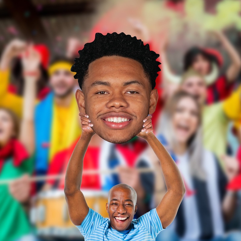 Anfernee Simons – Big Head – Official NBPA – Boston Celtics – Foam Core Cutout