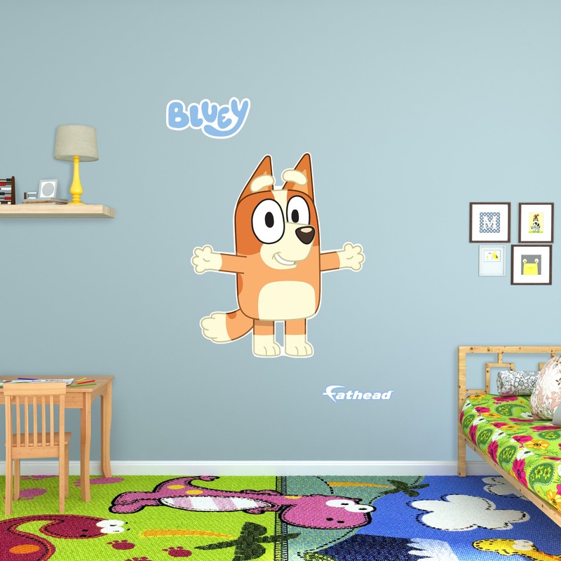 Bingo – Bluey – RealBig Collection – Official BBC – Reusable Vinyl Wall Decals