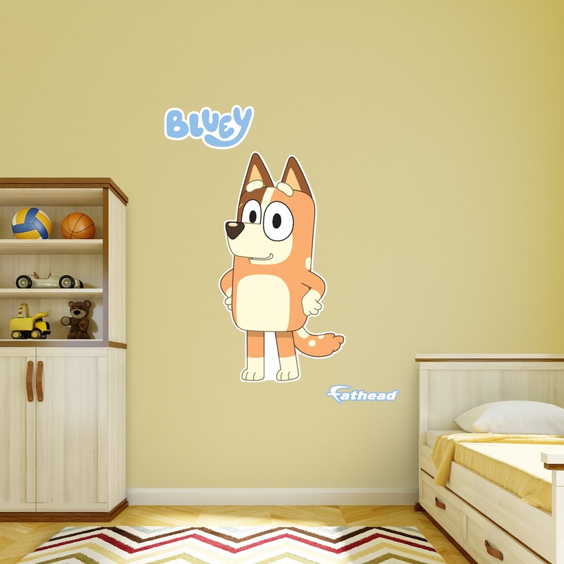 Chilli – Bluey – RealBig Collection – Official BBC – Reusable Vinyl Wall Decals