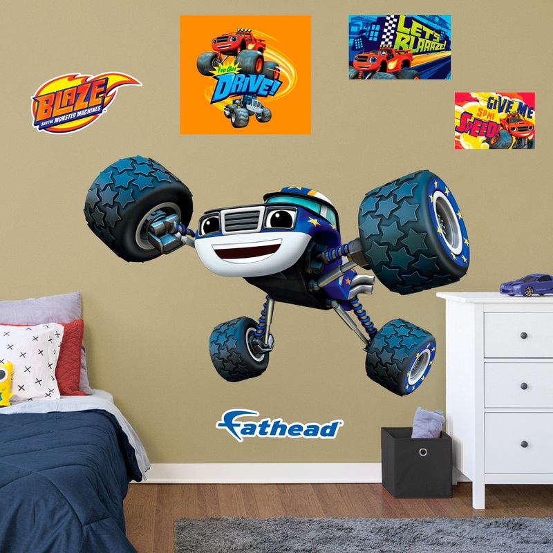 Darington – Blaze and the Monster Machines – RealBig Collection – Official Nickelodeon – Reusable Vinyl Wall Decals