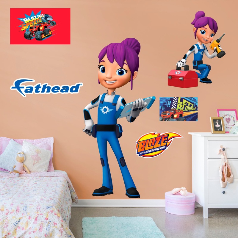 Gabby – Blaze and the Monster Machines – RealBig Collection – Official Nickelodeon – Reusable Vinyl Wall Decals