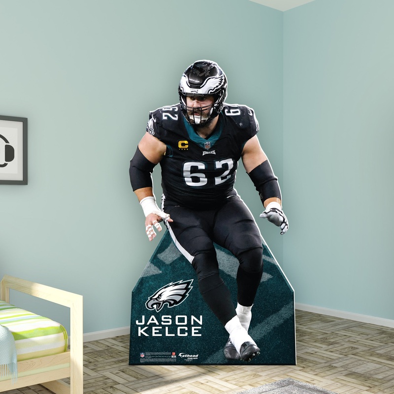 Jason Kelce – Life-Size Stand Out – Official NFL – Philadelphia Eagles – Foam Core Cutout