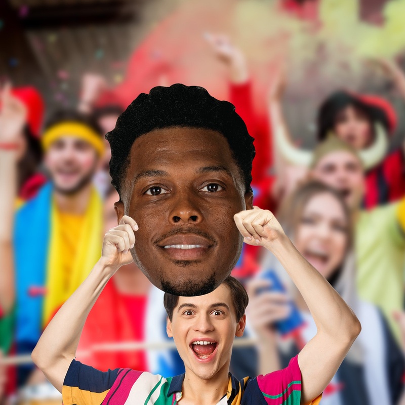 Kyle Lowry – Big Head – Official NBPA – Philadelphia 76ers – Foam Core Cutout