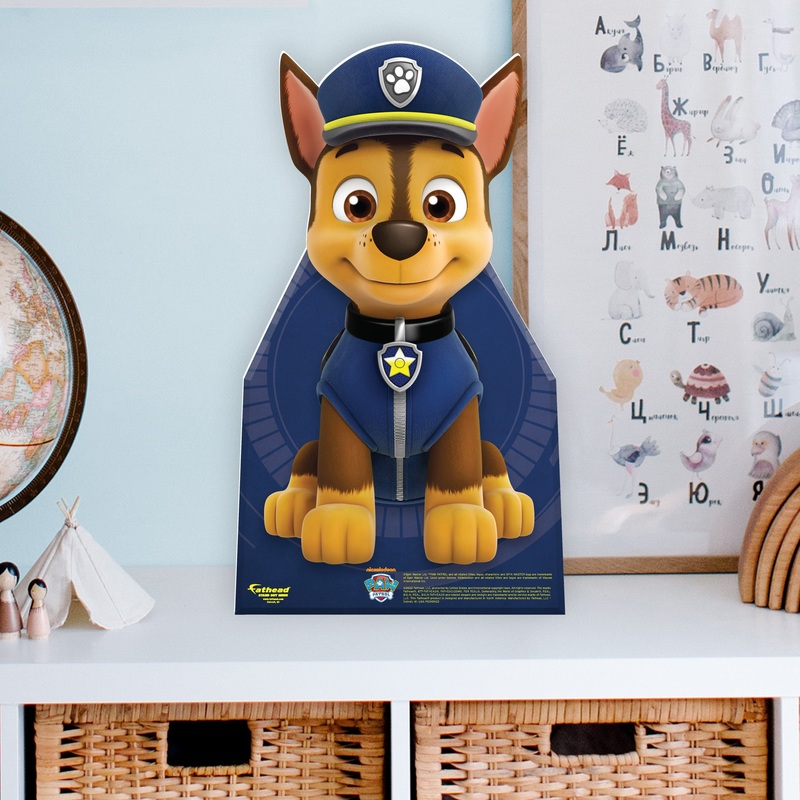 Paw Patrol Chase – Life-Size Stand Out – Official Nickelodeon – Foam Core Cutout