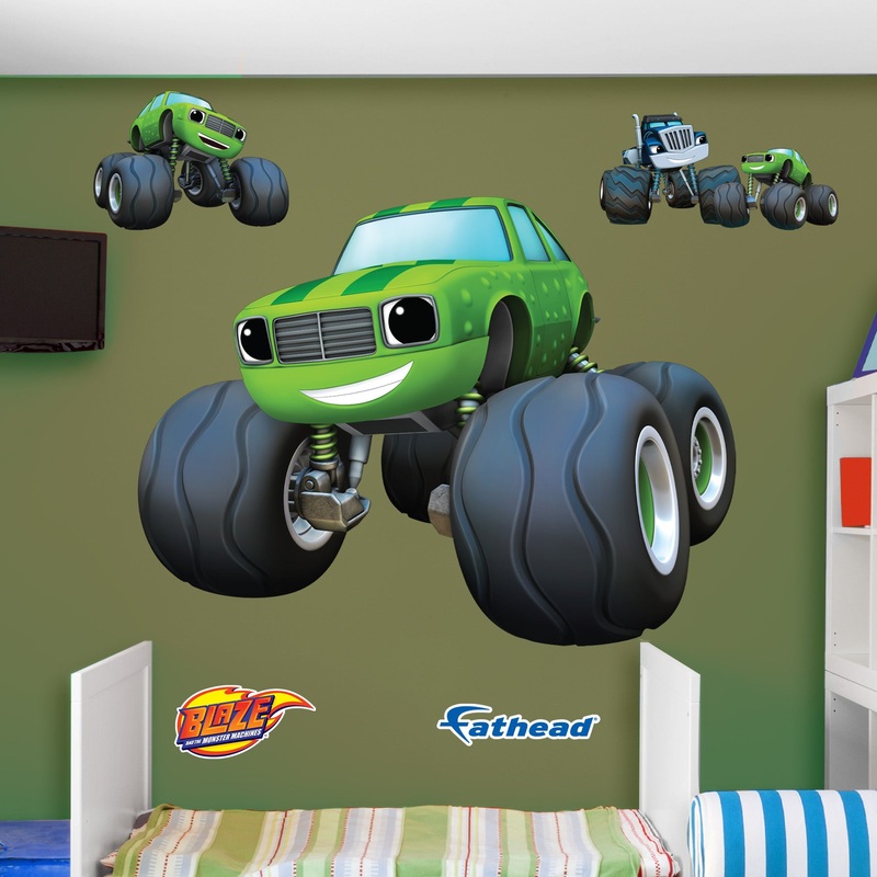 Pickle – Blaze and the Monster Machines – RealBig Collection – Official Nickelodeon – Reusable Vinyl Wall Decals