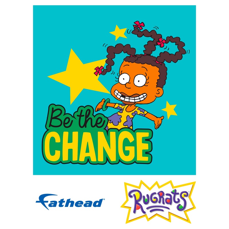 Rugrats – ‘Be The Change’ – Peel & Stick Poster – Official Nickelodeon – Reusable Vinyl Wall Decal