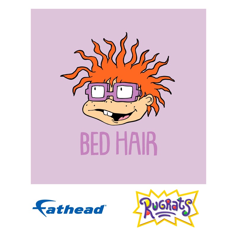Rugrats – Bed Hair – Peel & Stick Poster – Official Nickelodeon – Reusable Vinyl Wall Decal