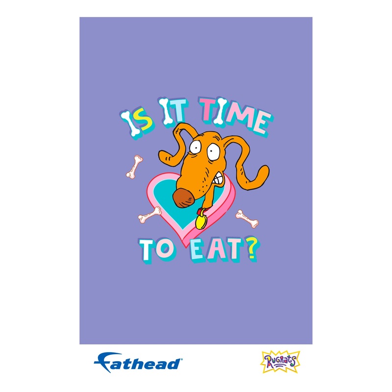 Rugrats – ‘Is It Time To Eat’ – Peel & Stick Poster – Official Nickelodeon – Reusable Vinyl Wall Decal