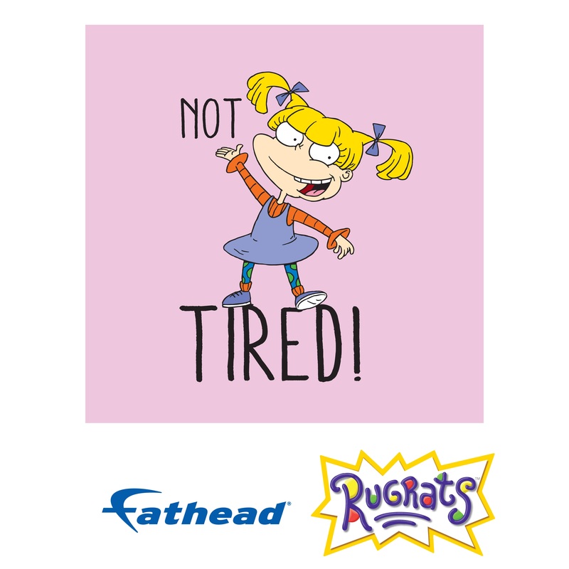 Rugrats – ‘Not Tired’ – Peel & Stick Poster – Official Nickelodeon – Reusable Vinyl Wall Decal