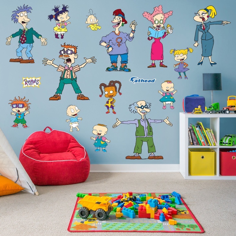 Rugrats – RealBig Characters Collection – Official Nickelodeon – Reusable Vinyl Wall Decals